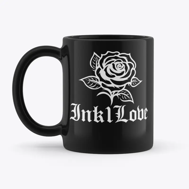 Ink1love Black Mug/ 2 Sides Design