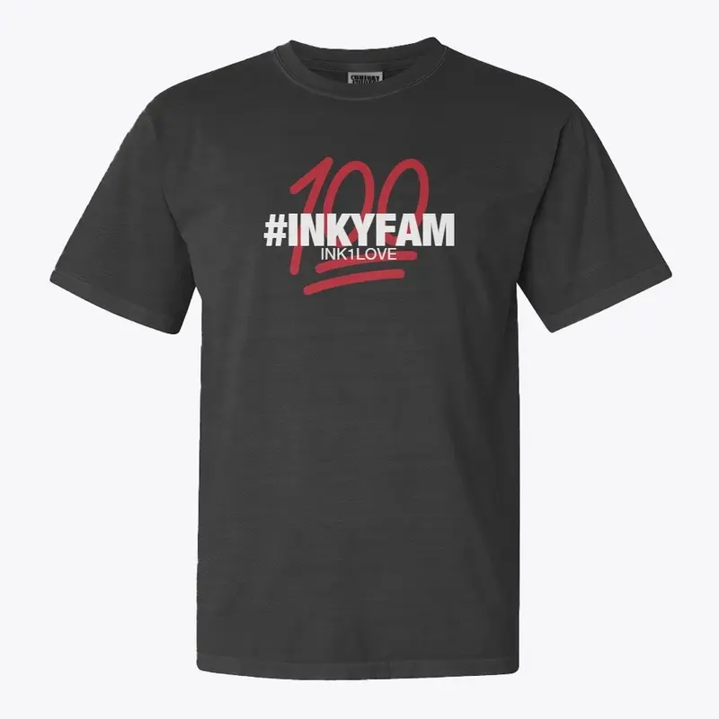 *NEW #INKYFAM BLK T 